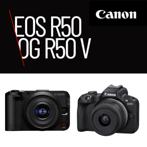 Canon EOS R50 og R50V