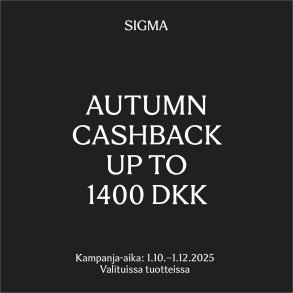Sigma Autumn Cashback