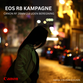 CANON EOS R8 + RF 28mm 2.8