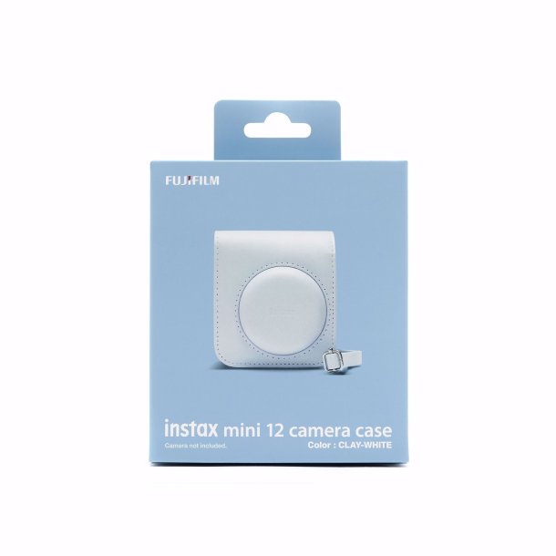INSTAX MINI 12 CASE CLAY WHITE
