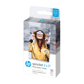 HP Sprocket Zink Paper Luna 50-Pack 2X3