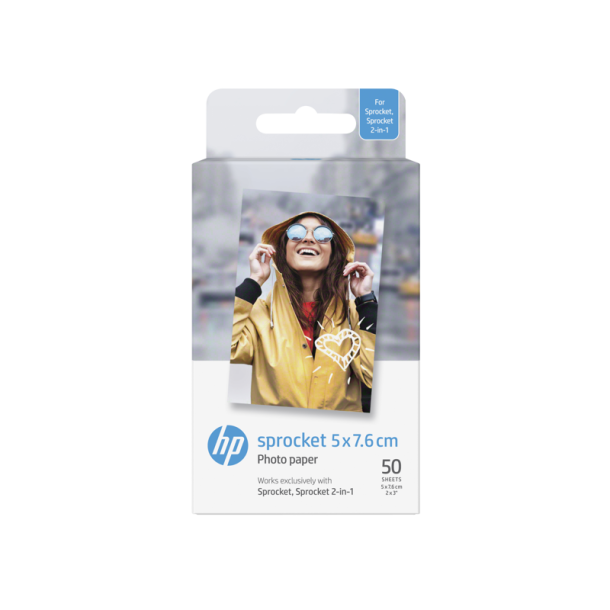 HP Sprocket Zink Paper Luna 50-Pack 2X3"