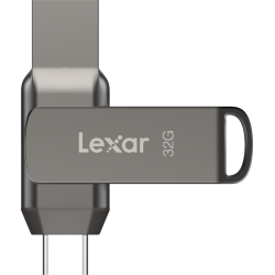 LEXAR JumpDrive Dual Drive D400 Type-C & Type-A, up to 130MB/s read (USB 3.1) 256GB