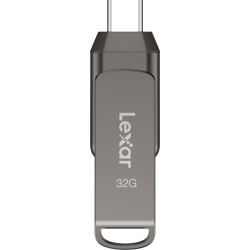 LEXAR JumpDrive Dual Drive D400 Type-C & Type-A, up to 130MB/s read (USB 3.1) 256GB