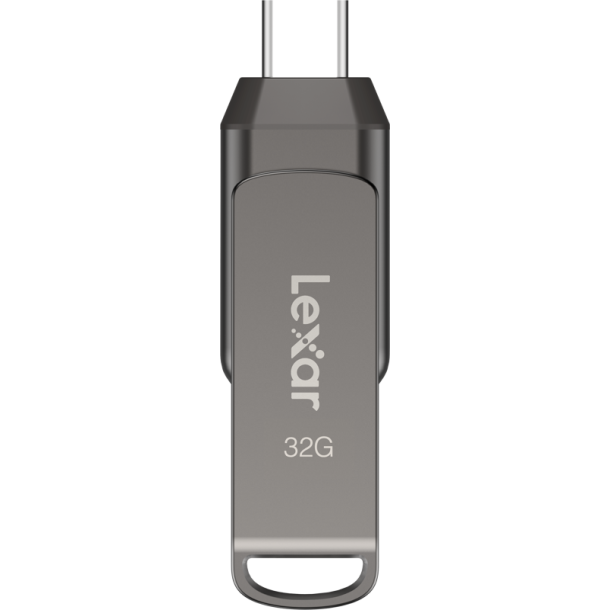 LEXAR JumpDrive Dual Drive D400 Type-C & Type-A, up to 130MB/s read (USB 3.1) 256GB
