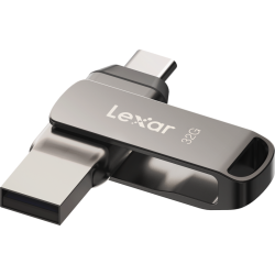 LEXAR JumpDrive Dual Drive D400 Type-C & Type-A, up to 130MB/s read (USB 3.1) 256GB