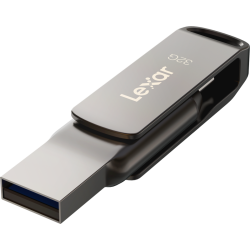LEXAR JumpDrive Dual Drive D400 Type-C & Type-A, up to 130MB/s read (USB 3.1) 256GB