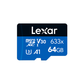 LEXAR 633X 64GB microSD HC/SDXC kort