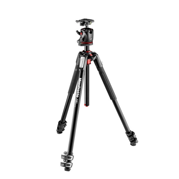MANFROTTO Stativkit Aluminium MK190XPRO3-BHQ2 Kuglehoved