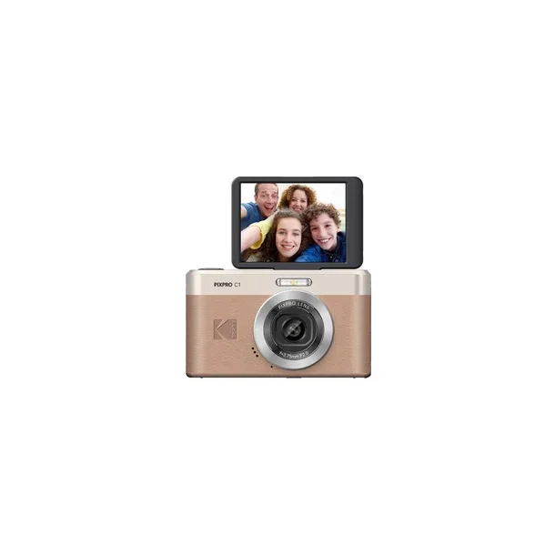 Kodak Digitalt Kamera Pixpro C1 Pakke Brun