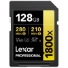 LEXAR SDXC Pro 1800x U3 UHS-II R280/W210 (V60) 128GB
