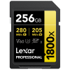 LEXAR SDXC Pro 1800x U3 UHS-II R280/W210 (V60) 256GB