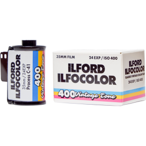 ILFORD ILFOCOLOR 400 Vintage Tone 35mm 24 Exposure film