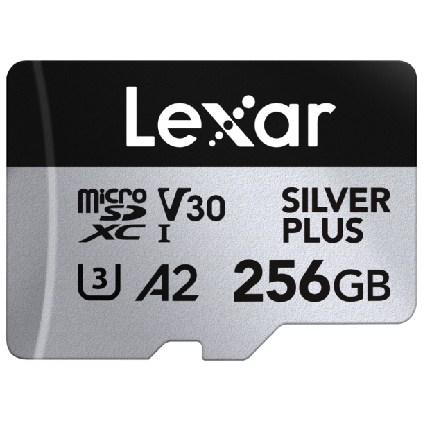 Lexar microSDXC Silver Plus 1066x UHS-I/U3/A2/4K R205/W150 (V30) 256GB