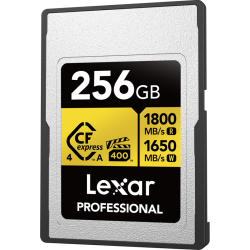 Lexar CFexpress 4.0 Pro Gold VPG400/IP68, R1800/W1650 Type A 256 GB