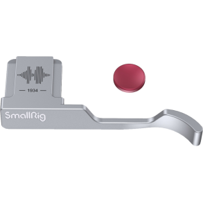 SmallRig 4566 Thumb Grip for Fujifilm X100VI / X100V Silver
