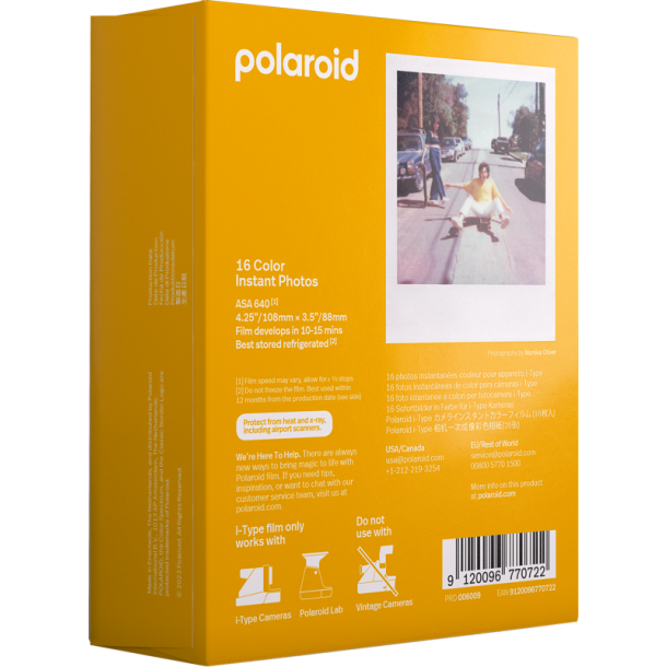 POLAROID  COLOR FILM FOR I-TYPE 2-PACK