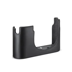 Leica Halfcase Q3 Leather - Sort