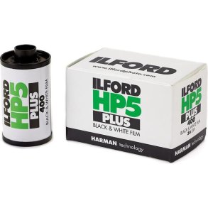 Ilford HP5 plus 135/36 35mm sort/hvid film