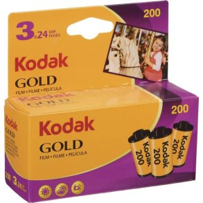 Kodak Gold 200 135/24 3-pack Farve