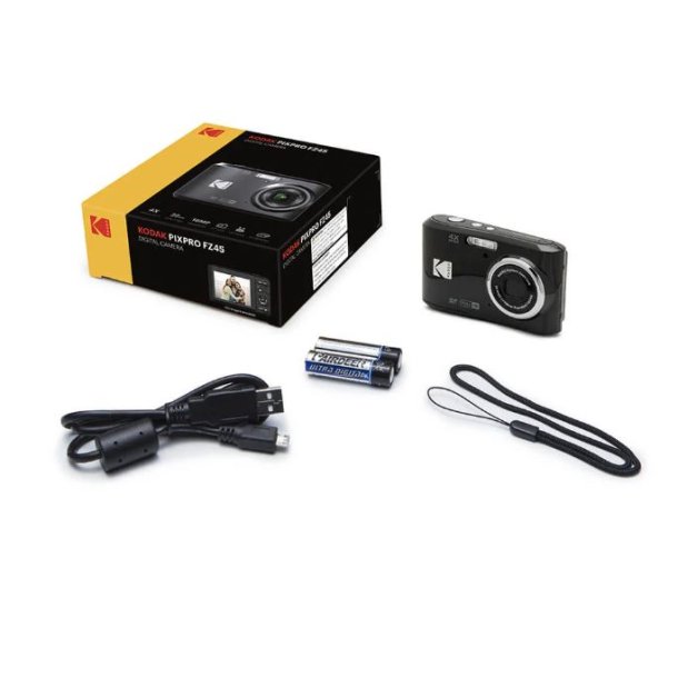 Kodak PixPro FZ45 Sort + ZP-4 etui 