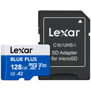 Lexar MicroSDHC Blue Plus UHS-1 170MB/s read 128GB