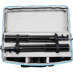 NANLITE FS-300B Bi-Colour 2-lys st med stativ