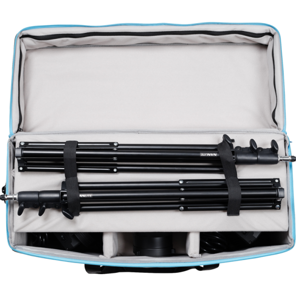 NANLITE FS-300B Bi-Colour 2-lys s�t med stativ
