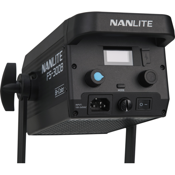 NANLITE FS-300B Bi-Colour 2-lys s�t med stativ