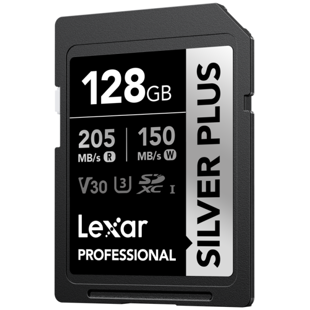 Lexar  SDXC Professional SILVER Plus 1066x UHS-I/U3/A2/4K R205/W150 (V30) 128GB
