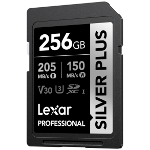 Lexar SDXC Professional SILVER Plus 1066x UHS-I/U3/A2/4K R205/W150 (V30) 256GB