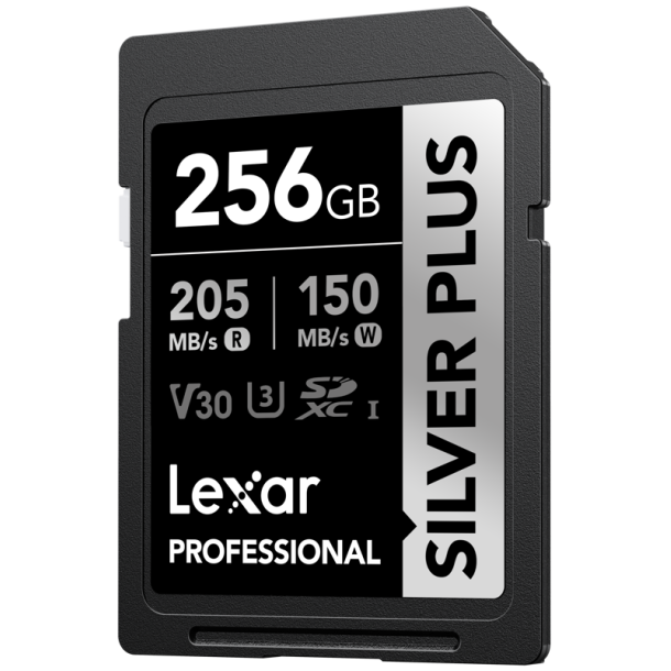 Lexar SDXC Professional SILVER Plus 1066x UHS-I/U3/A2/4K R205/W150 (V30) 256GB