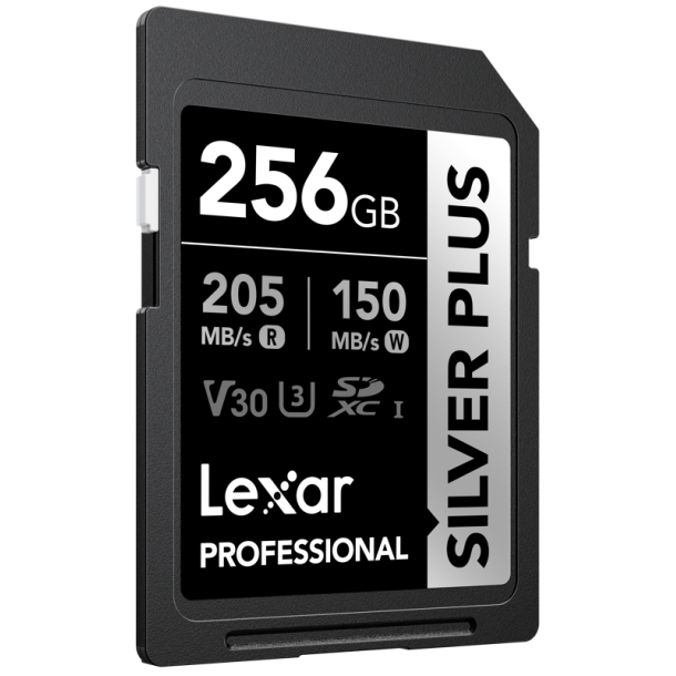 Lexar SDXC Professional SILVER Plus 1066x UHS-I/U3/A2/4K R205/W150 (V30) 256GB