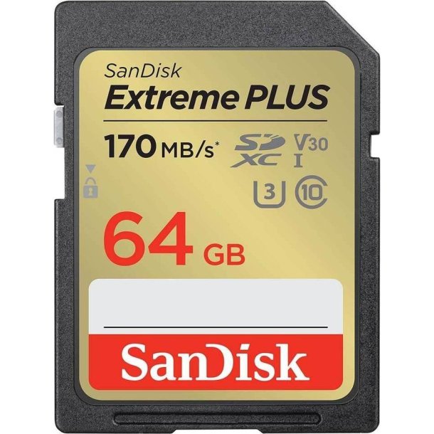 Sandisk Extreme Plus 64GB SDXC UHS-1