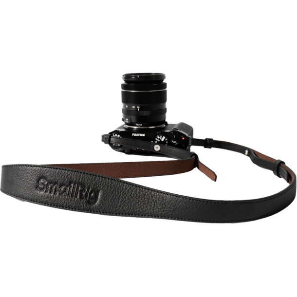 SmallRig 5208 Universal Leather Camera Shoulder Strap Black