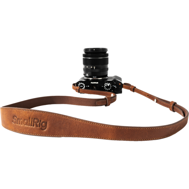 SmallRig 5209 Universal Leather Camera Shoulder Strap Brown