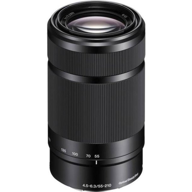 Sony E 55-210mm F4.5-6.3 OSS - Sort