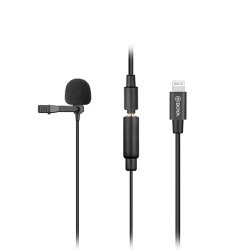 Boya BY-M2 Clip-on knaphuls mikrofon til iOS-enheder