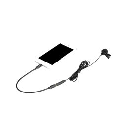Boya BY-M2 Clip-on knaphuls mikrofon til iOS-enheder
