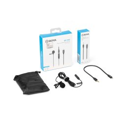 Boya BY-M2 Clip-on knaphuls mikrofon til iOS-enheder