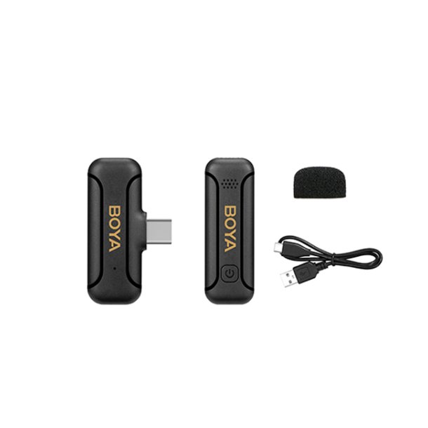 Boya BY-WM3T2-U1 Mini 2.4GHz Tr�dl�s Mikrofon