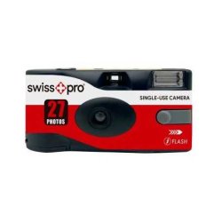 SWISS PRO+ ENGANGSKAMERA 27 BILLEDER